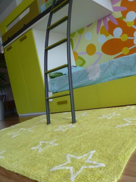 Dywan Lorena Canals gwiazdki pistacjowy