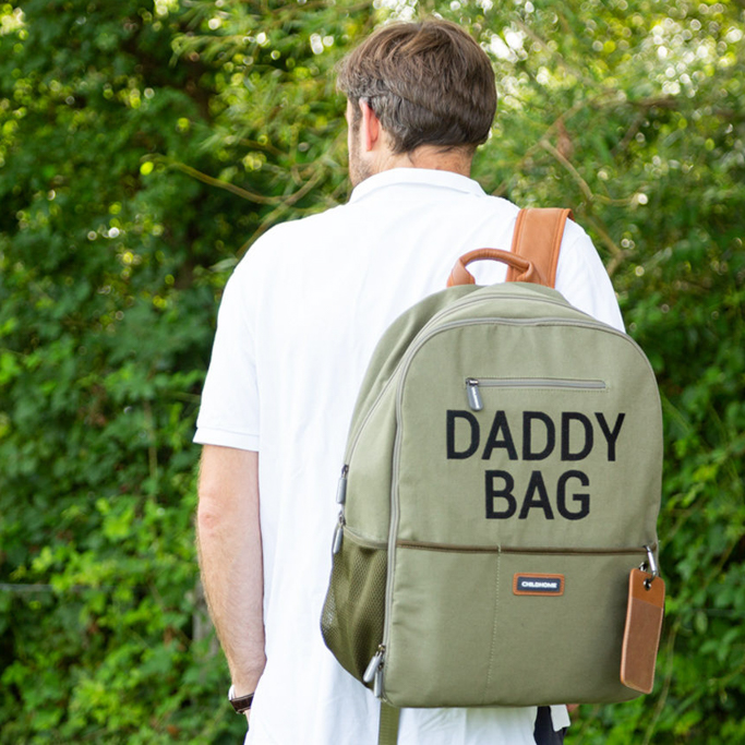 Childhome, Plecak Daddy bag Kanwas Khaki Childhome, Plecak Daddy bag Kanwas Khaki