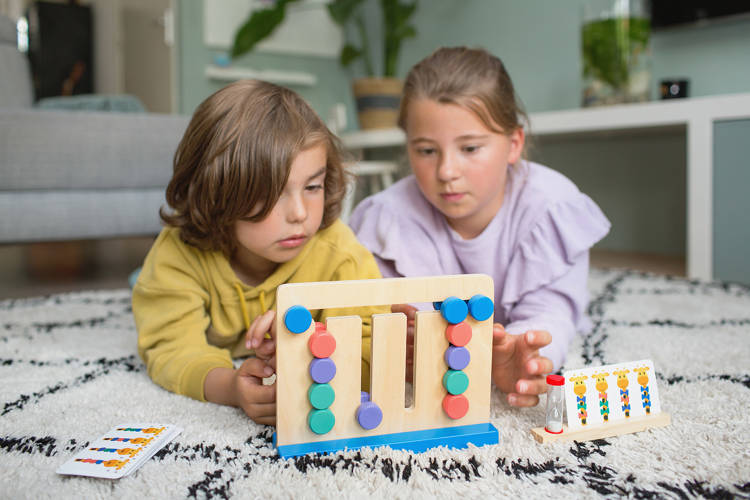 Bs Toys, Drewniana Gra Logiczna Wyzwanie Żyrafy Bs Toys, Drewniana Gra Logiczna Wyzwanie Żyrafy