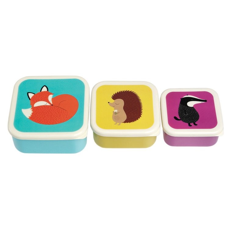 Rex, komplet trzech pudełek z liskiem