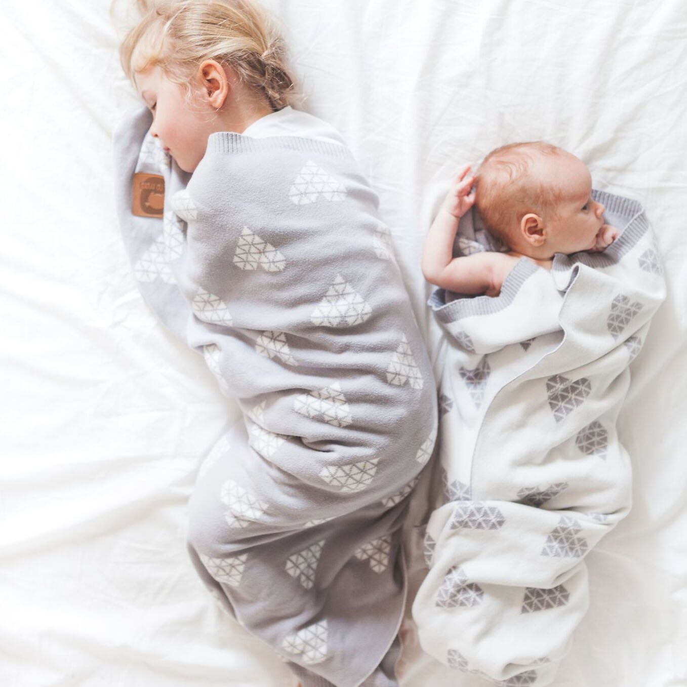 Pink no more, Dwustronny tkany kocyk