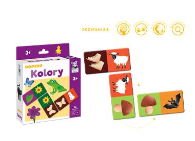 Gra Domino Kolory Kapitan Nauka