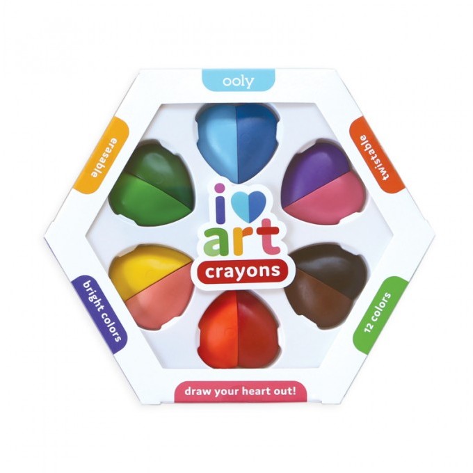 Ooly, Kredki Dwukolorowe Serca
