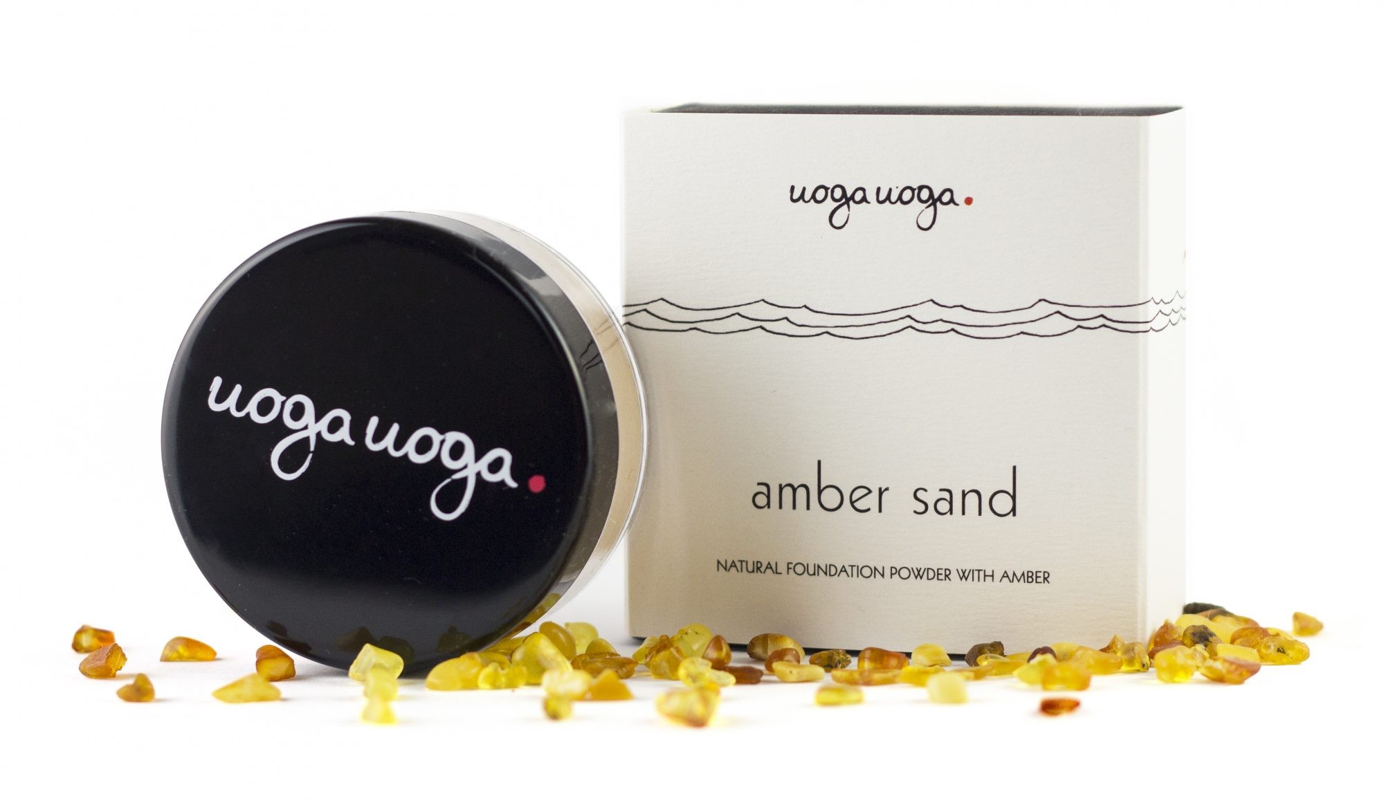 Uoga Uoga, Naturalny puder mineralny nr 637 AMBER SAND, 8g Uoga Uoga, Naturalny puder mineralny nr 637 AMBER SAND, 8g