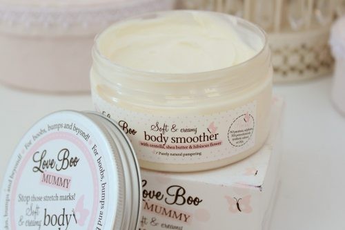 Love Boo, Kremowe Masło do Ciała Wygładzające i Odżywiające Skórę dla Mam, 190ml