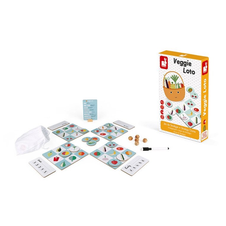 Janod, Gra strategiczna Warzywna loteria Janod, Gra strategiczna Warzywna loteria
