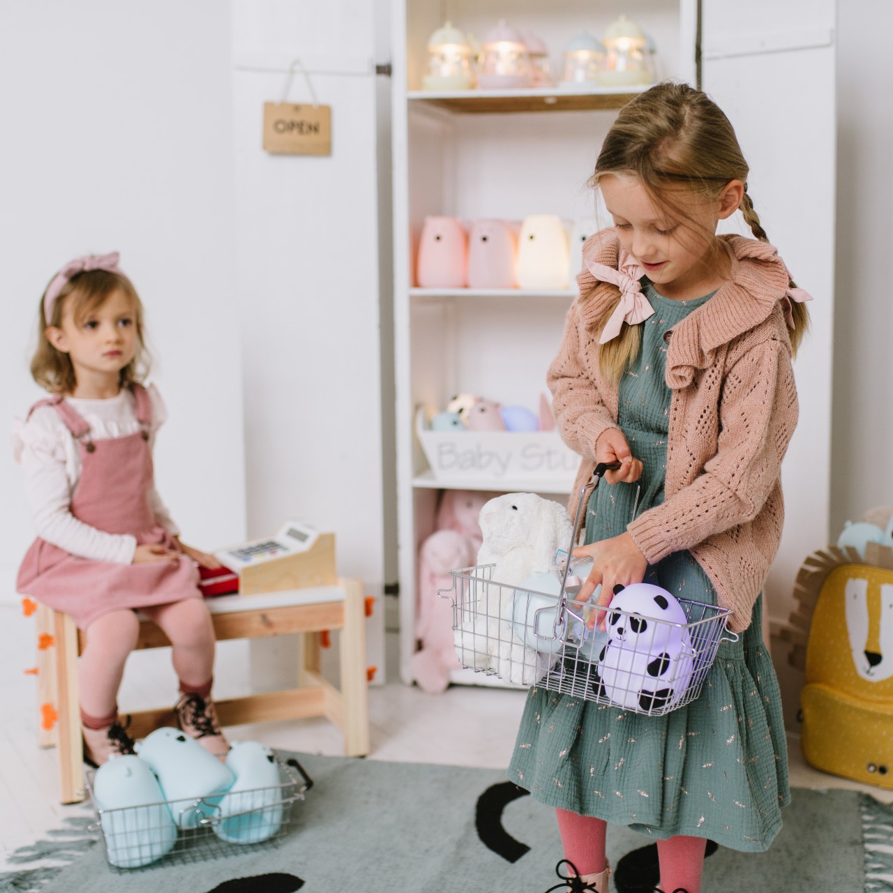 Rabbit&Friends, Lampka Panda z głośniczkiem