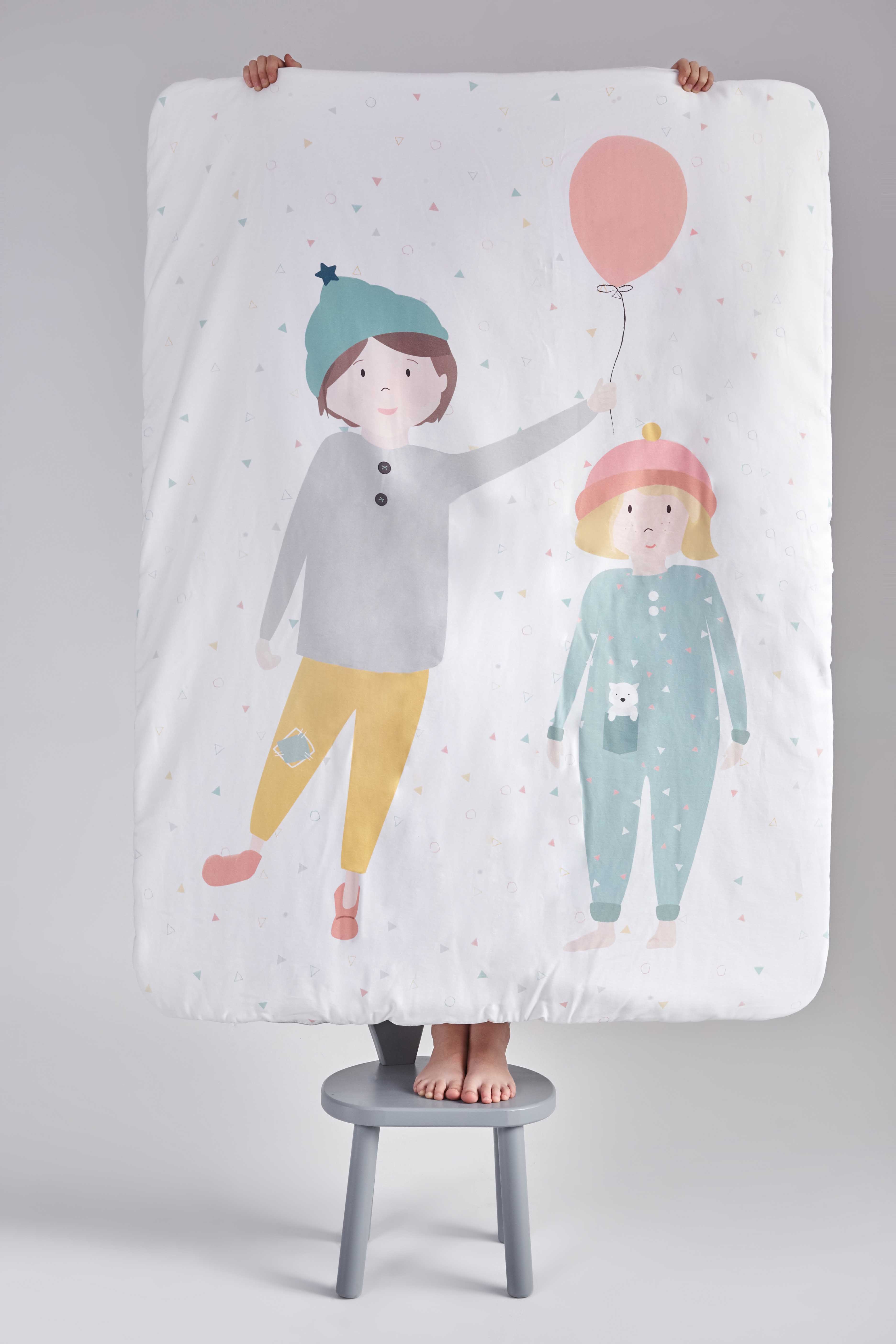 Snap the moment, Komplet kołderka i poduszka  Junior Nea & Niko Snap the moment, Komplet kołderka i poduszka  Junior Nea & Niko