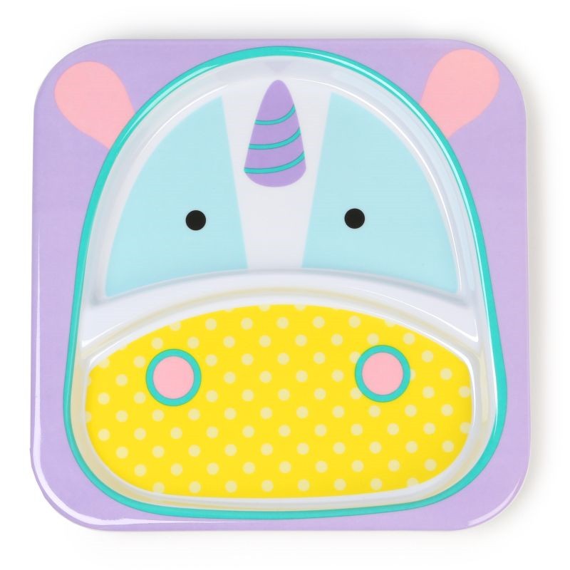 Skip Hop, talerz Zoo Jednorożec