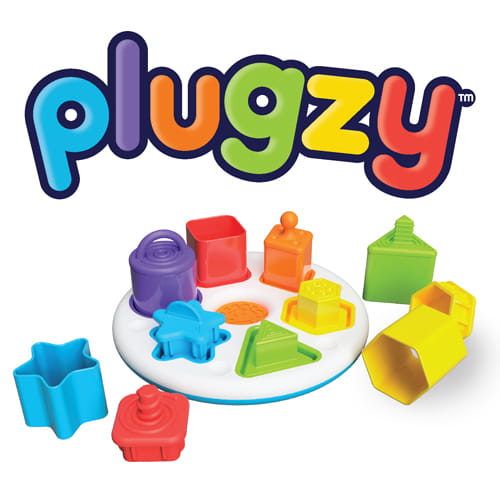 Fat Brain Toy, Sorter kształtów i kolorów Plugzy Fat Brain Toy, Sorter kształtów i kolorów Plugzy
