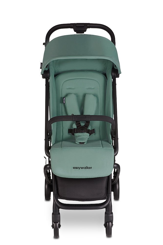 Easywalker, Miley Kompaktowy wózek spacerowy ze zintegrowaną torbą transportową Coral Green Easywalker, Miley Kompaktowy wózek spacerowy ze zintegrowaną torbą transportową Coral Green