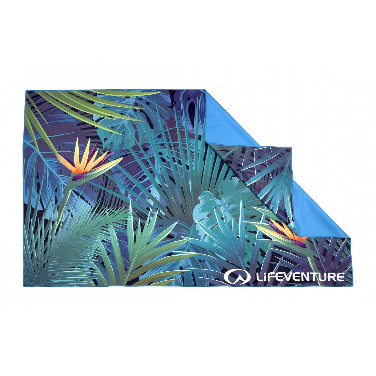 LittleLife, Ręcznik szybkoschnący Soft Fibre Lifeventure - Tropical 150x90 cm