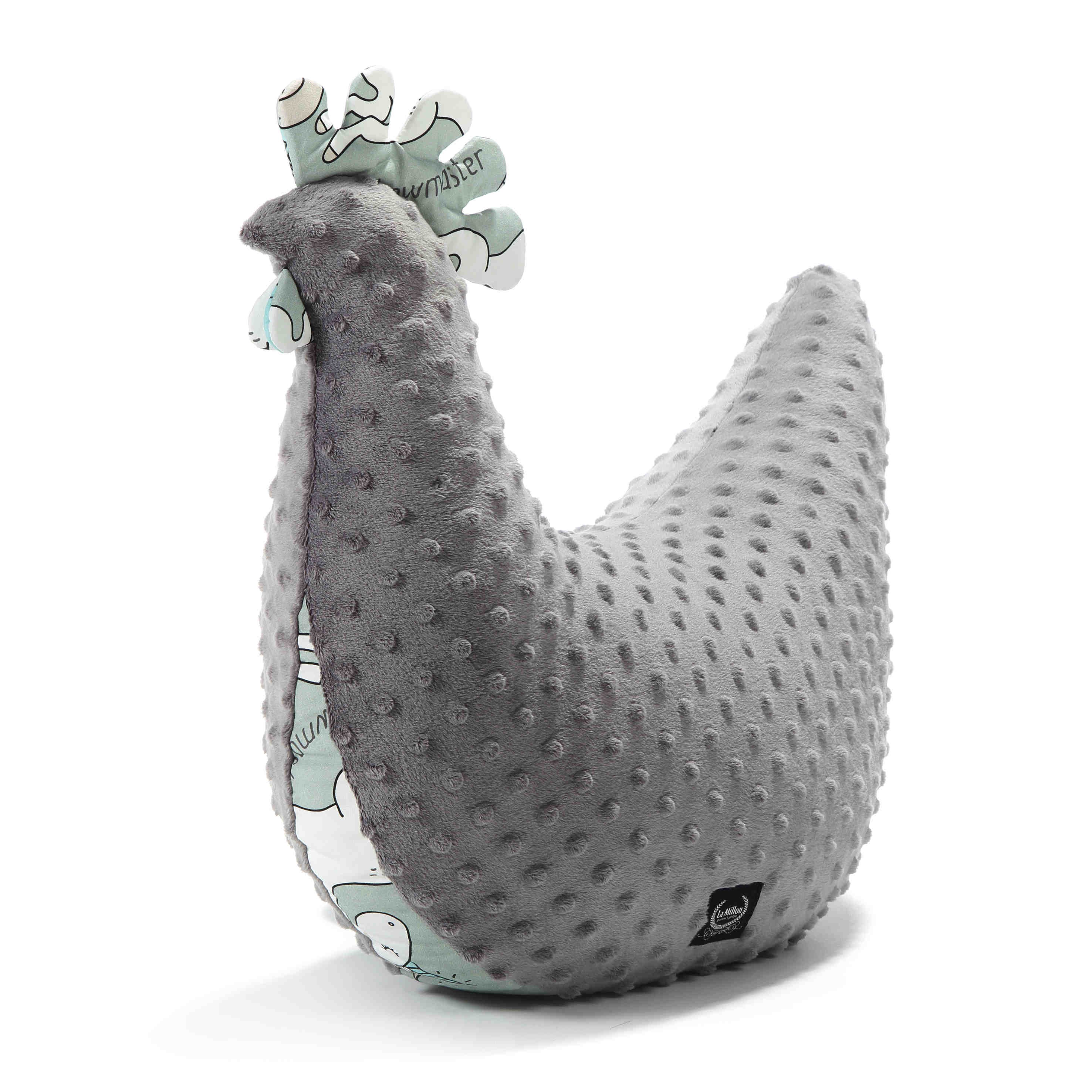 La Millou, Kura Babci Dany - grey - Unicorn rainbow knight