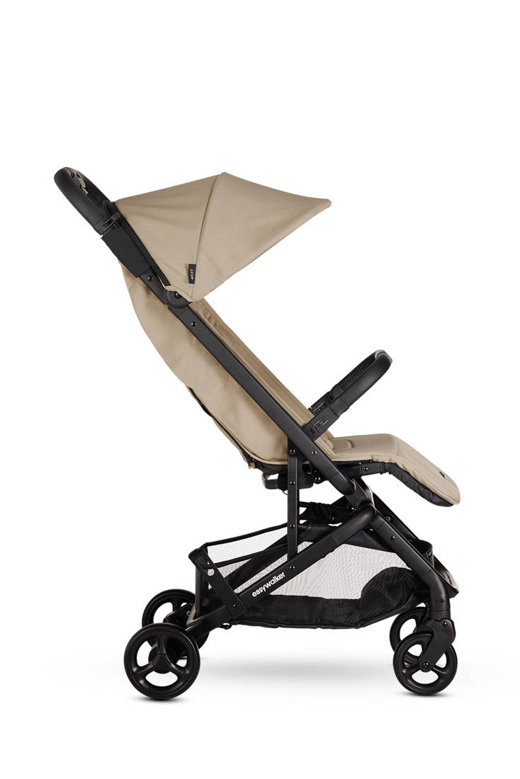 Easywalker, Miley² Kompaktowy wózek spacerowy z torbą transportową Sand Taupe