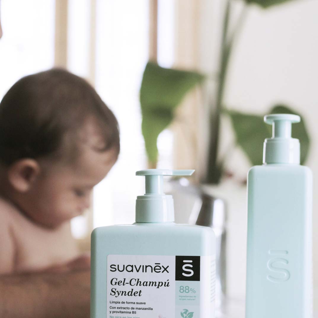 Suavinex, Syndet żel do mycia ciała i włosów 500ml Suavinex, Syndet żel do mycia ciała i włosów 500ml