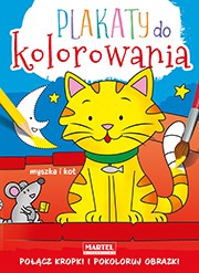 Myszka i kot plakaty do kolorowania Myszka i kot plakaty do kolorowania