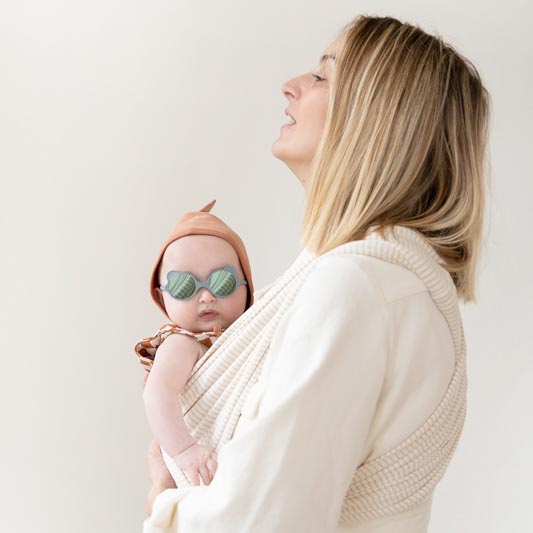 Ki ET LA, Okulary przeciwsłoneczne Ours'on 0-1 Silver blue Ki ET LA, Okulary przeciwsłoneczne Ours'on 0-1 Silver blue