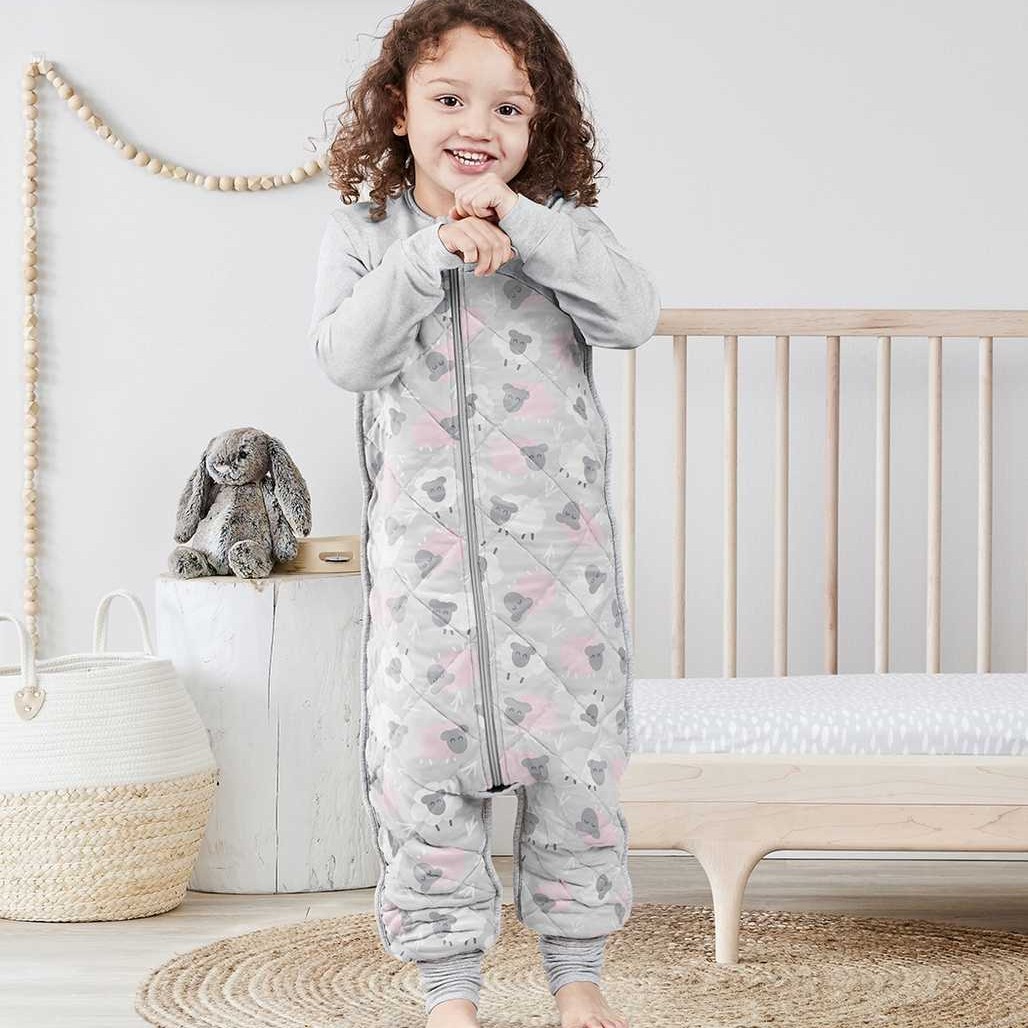 Love To Dream, Śpiworek z nogawkami 6-12 miesięcy, Owieczka - ETAP 3 - 2.5 TOG Love To Dream, Śpiworek z nogawkami 6-12 miesięcy, Owieczka - ETAP 3 - 2.5 TOG