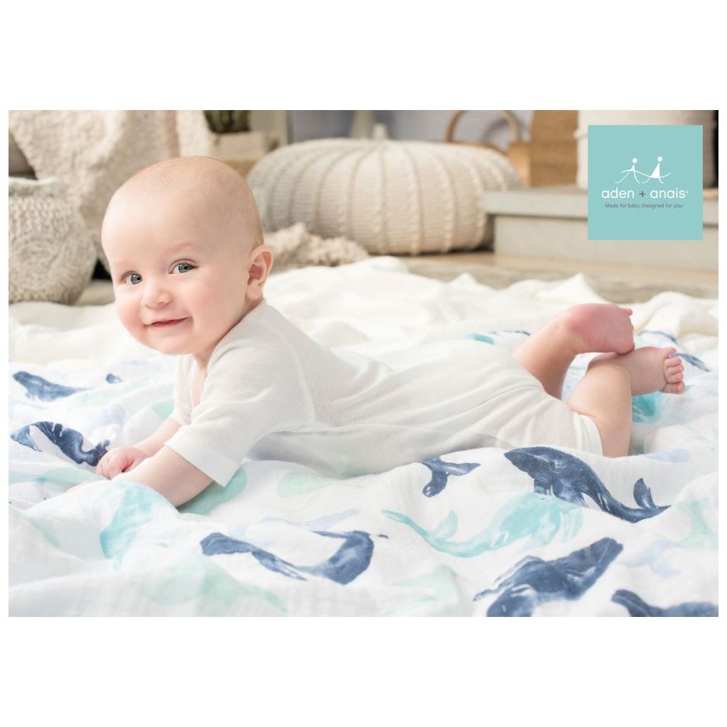Aden & Anais, Otulacz muślinowy seafaring 4szt