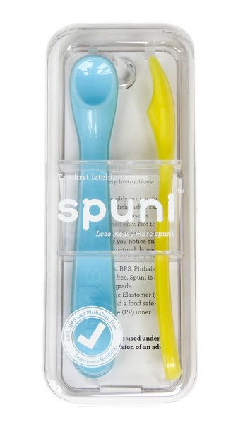 Spuni, Łyżeczki do karmienia Bubbly Blue / Lucky Lemon