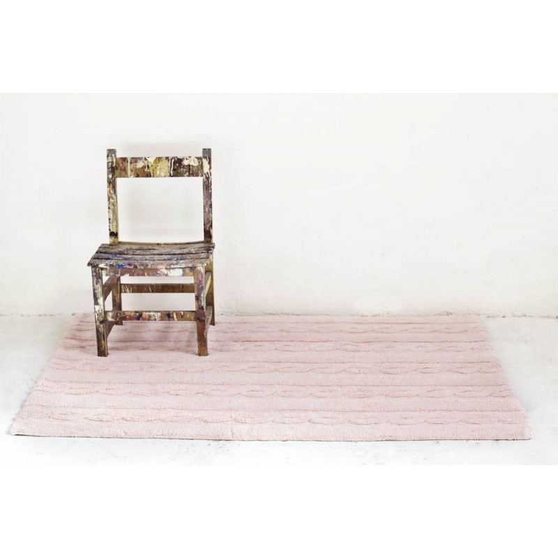 Lorena Canals, Dywan do prania w pralce Trenzas Soft Pink Lorena Canals, Dywan do prania w pralce Trenzas Soft Pink