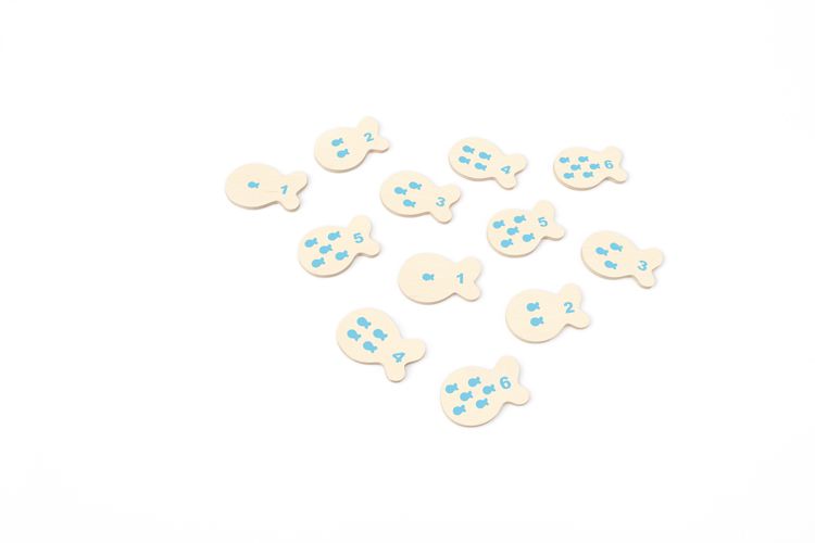 Gra Łowimy rybki (jasny niebieski)