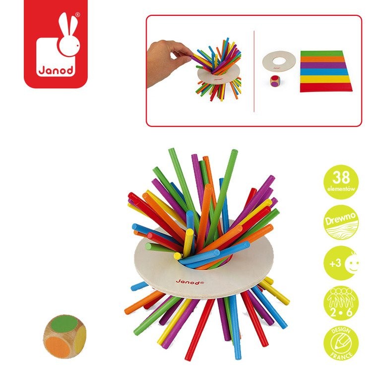 Janod, Gra zręcznościowa Zwariowane patyczki