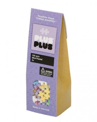 Plus-Plus, klocki konstrukcyjne Mini Pastel 100 szt