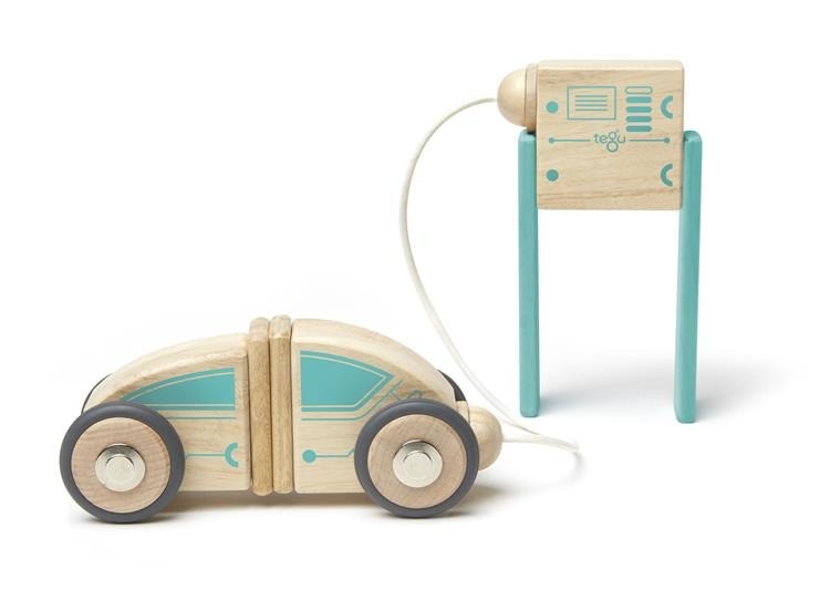 Tegu, Drewniane klocki magnetyczne FUTURE LINE Circuit Racer Tegu, Drewniane klocki magnetyczne FUTURE LINE Circuit Racer