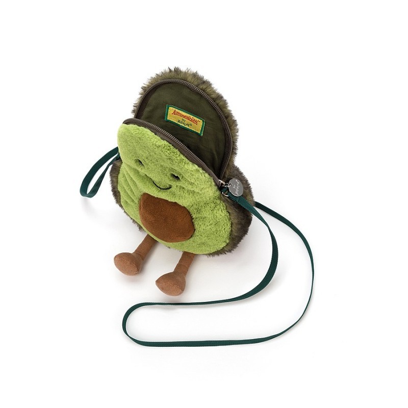 Jellycat, Amuse Avocado torebka na ramię 28cm
