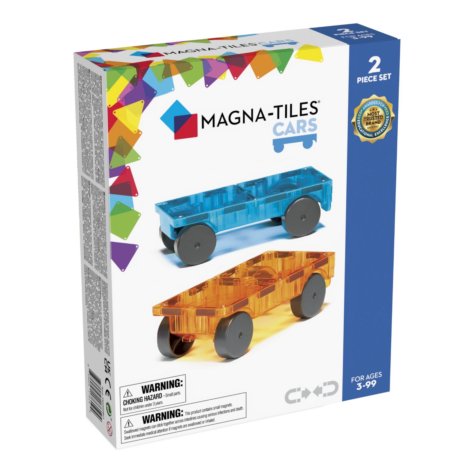 Magna-Tiles, Zestaw do rozbudowy Cars Magna-Tiles, Zestaw do rozbudowy Cars
