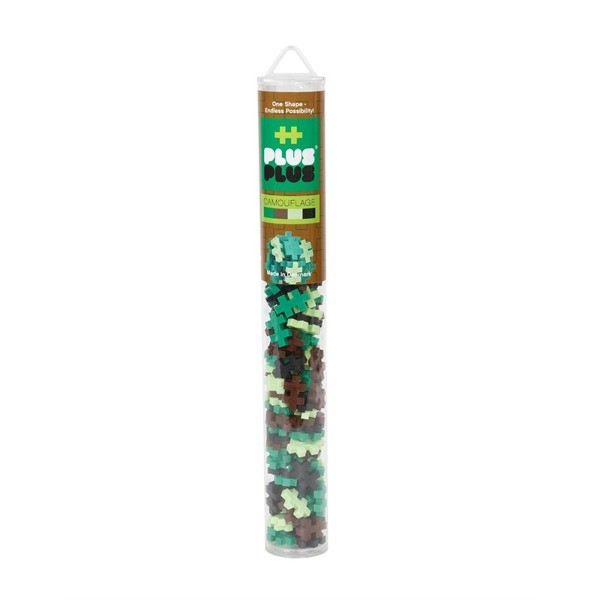 Plus-Plus, Mini Tuba Kamuflaż - 100 szt Plus-Plus, Mini Tuba Kamuflaż - 100 szt
