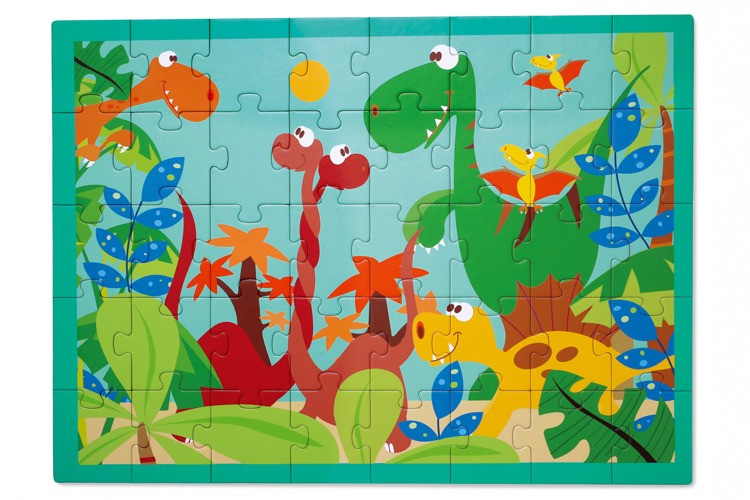 Scratch, Puzzle Dino 40 szt.