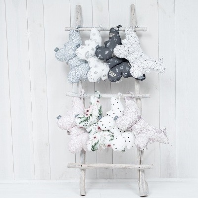 Sleepee, Poduszka Antywstrząsowa Motylek Grey