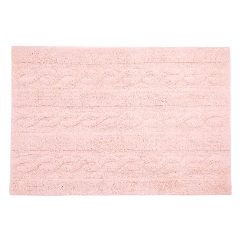 Lorena Canals, Dywan do prania w pralce Trenzas Soft Pink Lorena Canals, Dywan do prania w pralce Trenzas Soft Pink