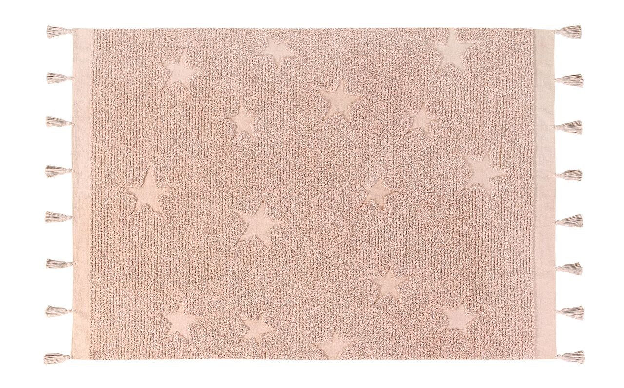 Lorena Canals, dywan do prania HIPPY STARS VINTAGE NUDE Lorena Canals, dywan do prania HIPPY STARS VINTAGE NUDE