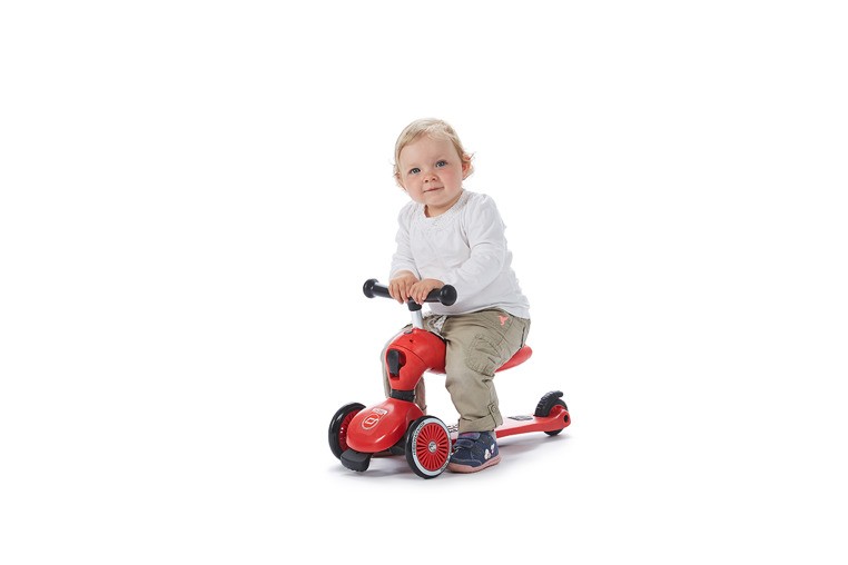 Scoot&Ride, sCOOTANDRIDE, Highwaykick 2w1 Jeździk i hulajnoga 1-5 lat Red Scoot&Ride, sCOOTANDRIDE, Highwaykick 2w1 Jeździk i hulajnoga 1-5 lat Red