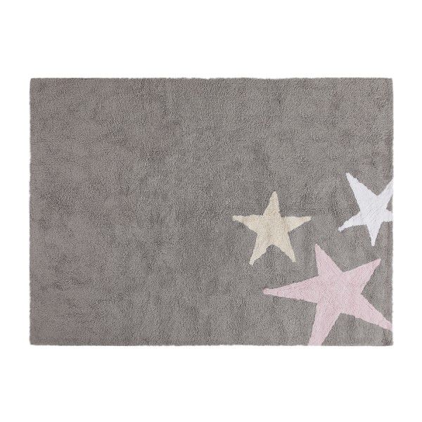 Dywan do prania w pralce Tres Estrellas Tricolor Rosa/Pink