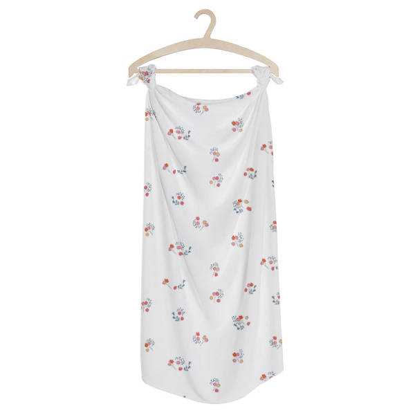 Snap the moment, Otulacz Muślinowy Blueberry/Blossom 2-pack