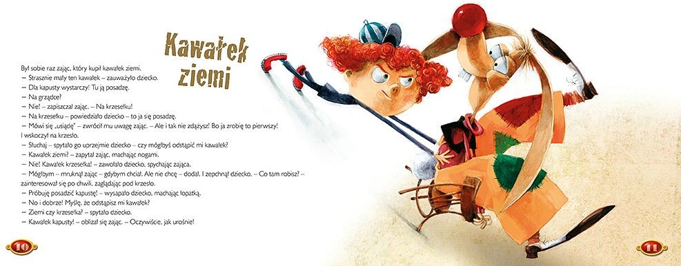 Bajka, "Zając i dziecko"  Dorota Gellner Bajka, "Zając i dziecko"  Dorota Gellner