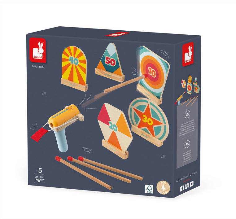 Janod, Stanowisko strzeleckie z kuszą i tarczami 5+