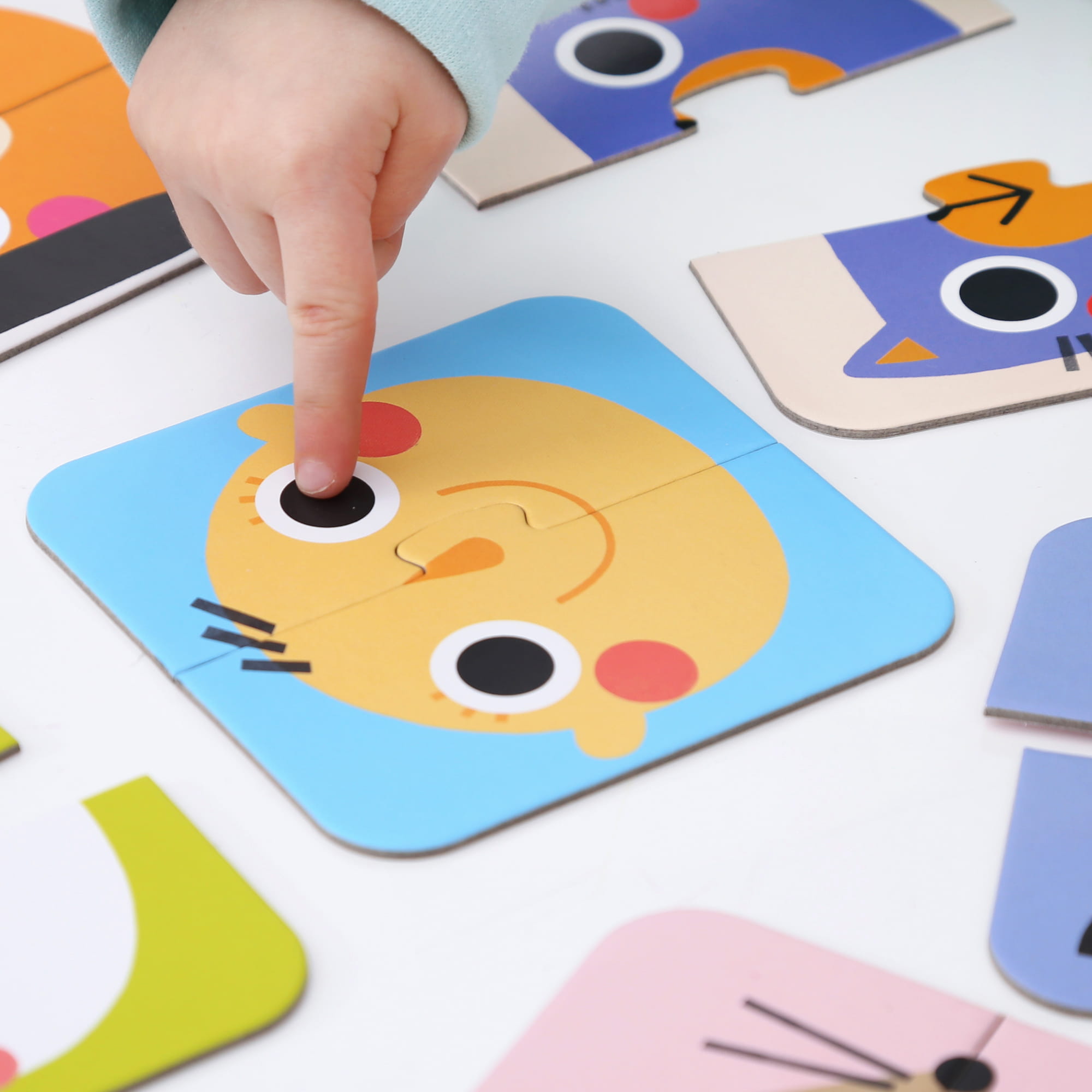 Czuczu, Puzzle Układam połówki Buzie 15+ mies. Czuczu, Puzzle Układam połówki Buzie 15+ mies.