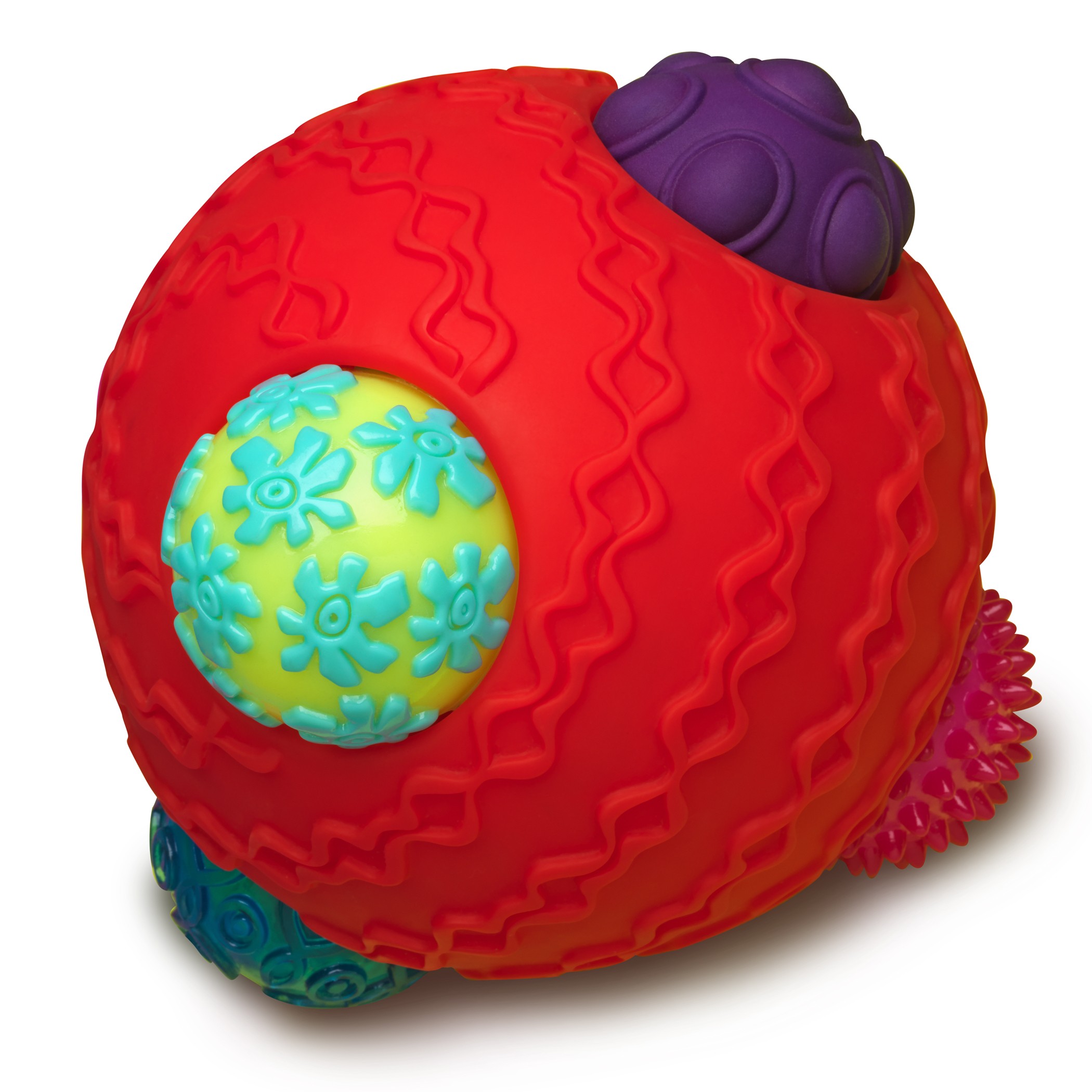 Btoys, ballyhoo Balls - kombinacyjny zestaw sensoryczny - kula z piłkami