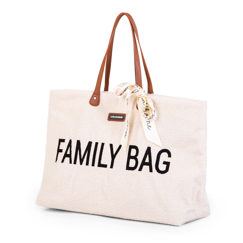 Childhome, Torba Family Bag Teddy Bear White (Limited Edition) Childhome, Torba Family Bag Teddy Bear White (Limited Edition)