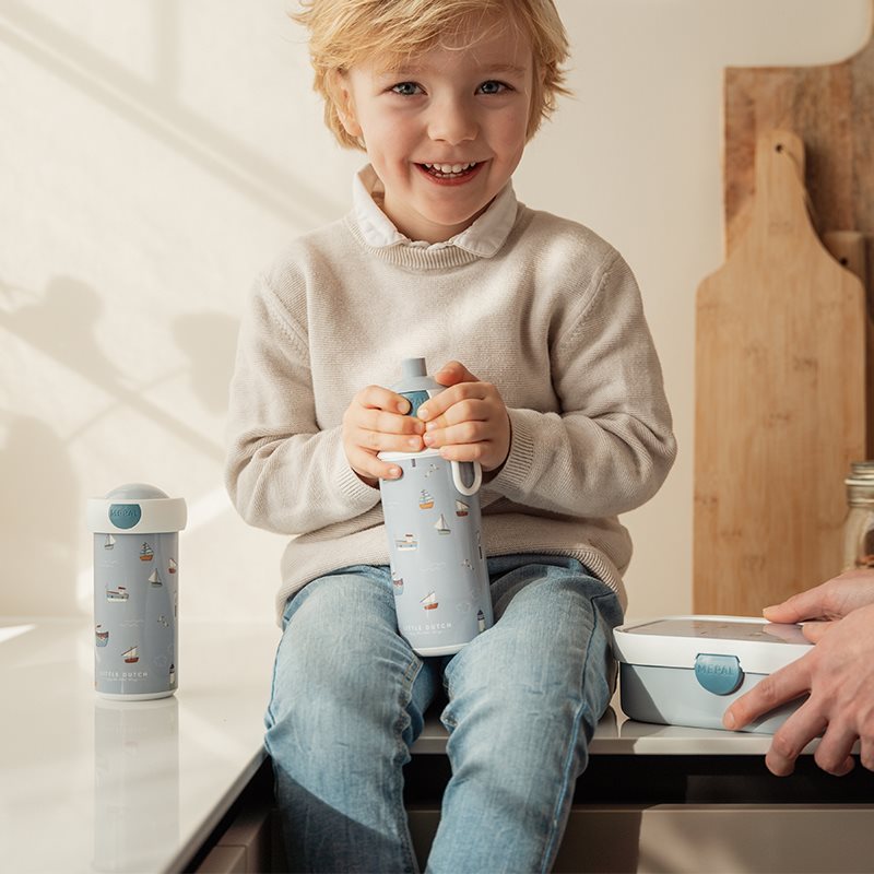 Little Dutch,  Zestaw lunch box  i bidon  Sailors Bay