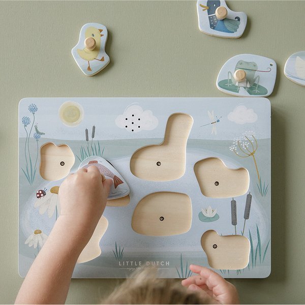 Little Dutch, Puzzle dźwiękowe Little Goose Little Dutch, Puzzle dźwiękowe Little Goose