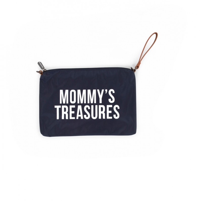 Childhome, torebka saszetka MOMMY'S TREASURES granatowa Childhome, torebka saszetka MOMMY'S TREASURES granatowa