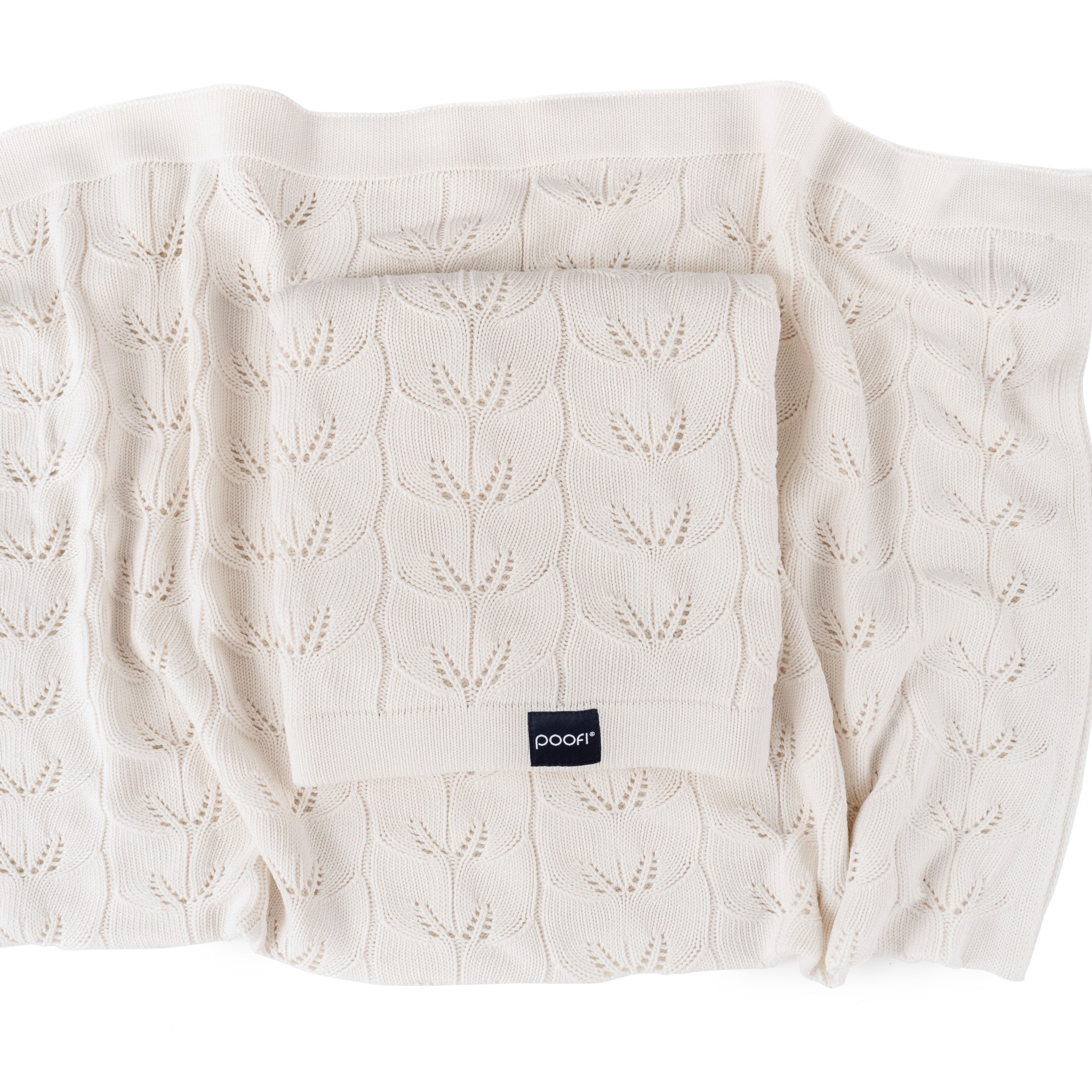 Poofi, Kocyk bambusowy Milano - kokosowy