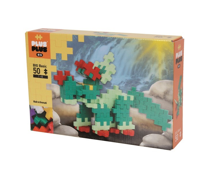 Plus-Plus, Midi Basic - 50 szt. - Dino