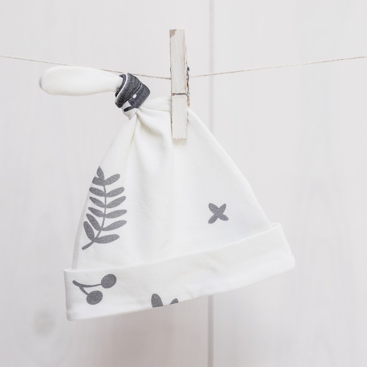 Sleepee, Czapeczka Krasnal 2-pack Wiewióry/Pink 0-2 miesiące